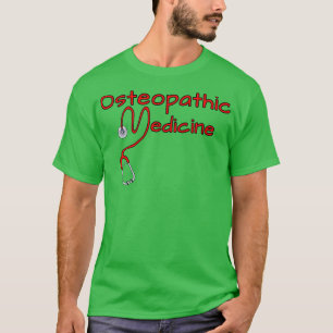 Osteopathische geneeskunde t-shirt