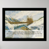 Osteopathische Natuur Quote by A.T. Nog steeds Poster (Voorkant)