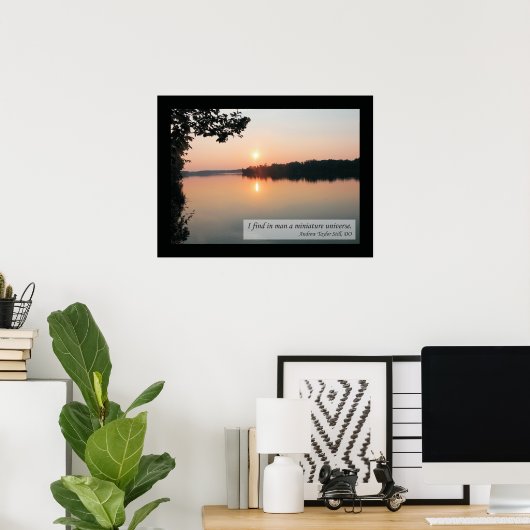 Osteopathische noteringen en Gezegden GezondheidsP Poster (Thuiskantoor)