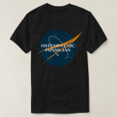 Osteopathische Physician Space  1 T-shirt (Design voorkant)