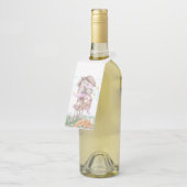 Osterbild mit Pferd und Osterhasen Flessenhanger (Schuin)