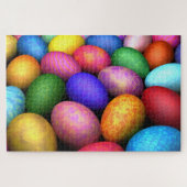 Ostereier Legpuzzel (Horizontaal)