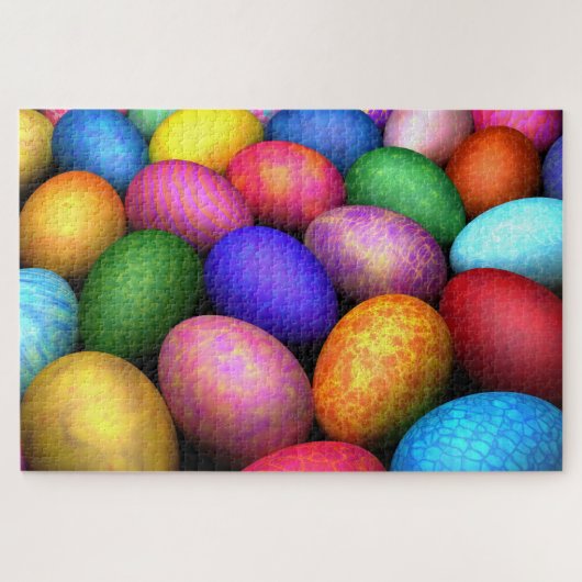 Ostereier Legpuzzel (Horizontaal)