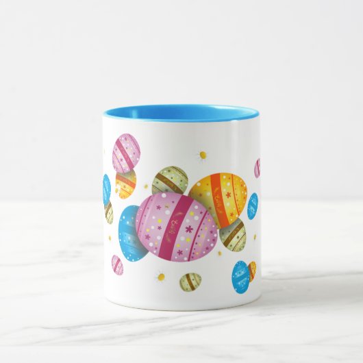 Ostereier und Gänseblümchen Mok (Midden)