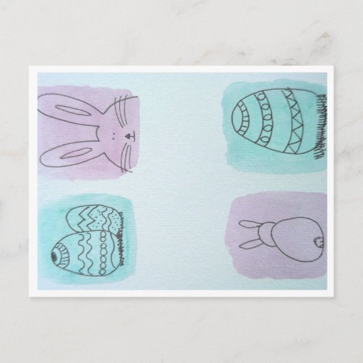 Ostergrüße  briefkaart (Voorkant)