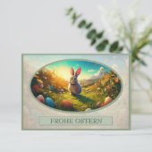 Osterhase im Frühlingszauber (Staand voorkant)