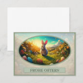 Osterhase im Frühlingszauber (Voorkant / Achterkant)