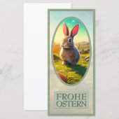 Osterhase im Frühlingszauber (Voorkant / Achterkant)