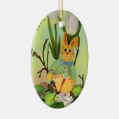 Osterhase Keramisch Ornament (Rechts)