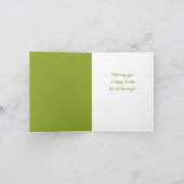 Osterhase mit Ei, Oval -  Kaart (Binnen)