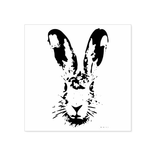 Osterhase Rubberstempel (Afrduk)