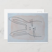 Osterhasen Feestdagenkaart (Voorkant / Achterkant)