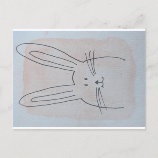 Osterhasen Feestdagenkaart (Voorkant)