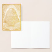 Ostermotiv farbiger Cartoon mit Ostereier 50085 Folie Kaarten (Display)