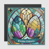 Ostermotiv farbiger Cartoon mit Ostereier 56019 (Voorkant / Achterkant)