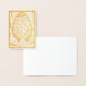 Ostermotiv monochrome Cartoon mit Ostereier 25024 Folie Kaarten (Display)