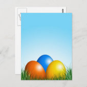 Ostern Motiv Postkarte Briefkaart (Voorkant / Achterkant)