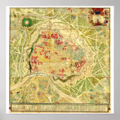 " Österreich: 1710 Wien - Steinhausen Stadtplan Poster (Voorkant)