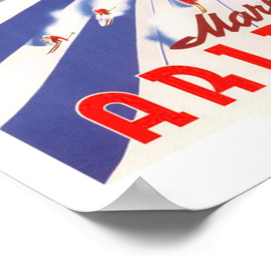 " Österreich: 1935 -  Kaestle Ski Werbe Poster (Hoek)