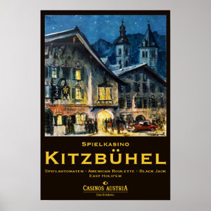 "Österreich: 1938/heute Tirol - Casino Kitzbühel Poster