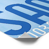 " Österreich: 1960er/heute - Saalbach das Skidorf Poster (Hoek)