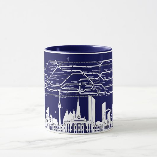 " Österreich: 1978/heute Wien - U Bahn Plan... Mok (Midden)