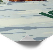 " Österreich: 2000er/heute Tirol - ISCHGL Reise Poster (Hoek)