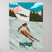" Österreich: 2000er/heute Tirol - ISCHGL Reise Poster (Voorkant)