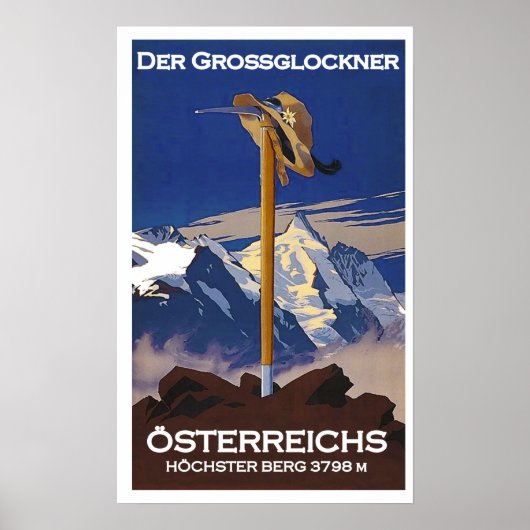 " Österreich: 2021/heute - Der Großglockner ... Poster (Voorkant)
