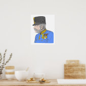 Österreich Kaiser Habsburg Franz Joseph Poster (Keuken)