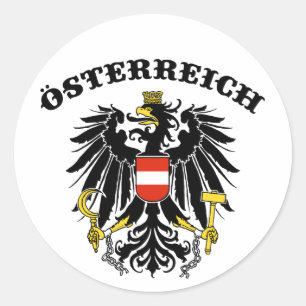 Osterreich Ronde Sticker