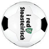 Österreich Stoasteirisch Steiermark Wappen Voetbal (Gedraaid)