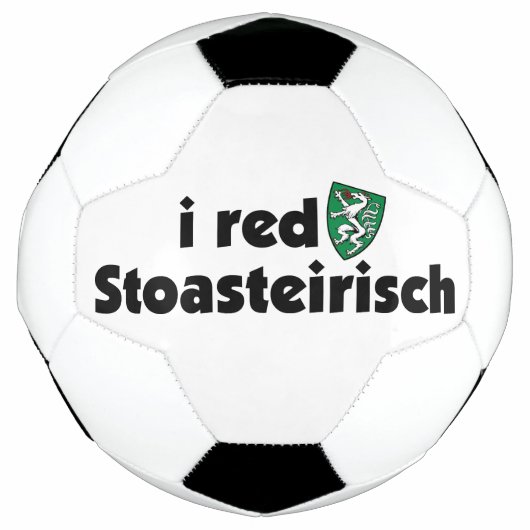 Österreich Stoasteirisch Steiermark Wappen Voetbal (Voorkant)