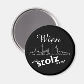 Österreich Wien die unfreundlichste Stadt der Welt Magneet (Voorkant / Achterkant)