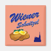 Österreich Wiener Schnitzel Magneet (Voorkant)