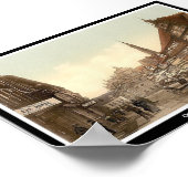 Osterstrasse, Hamelin, Hannover, Duitsland Poster (Hoek)