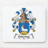 Ostertag Family Crest Muismat (Voorkant)
