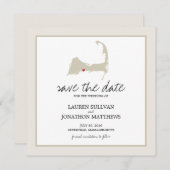 Osterville Cape Cod Wedding Save the Date (Voorkant / Achterkant)