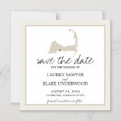 Osterville Cape Cod Wedding Save the Date Magnetische Uitnodiging (Voorkant)