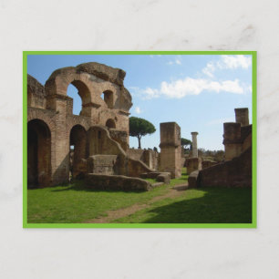 Ostia Antica (Huis van Wagenmenners), Rome Briefkaart