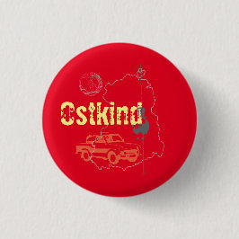 Ostkind-ontwerp Ronde Button 3,2 Cm
