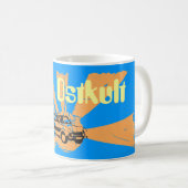 Ostkult Trabbidesign Koffiemok (Voorkant rechts)