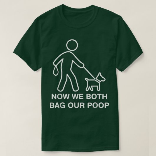 Ostomate Dog Eigenaar Funny Ostomy Nu pakken we al T-shirt (Design voorkant)