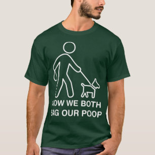 Ostomate Dog Eigenaar Funny Ostomy Nu pakken we al T-shirt
