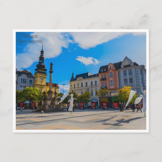 ostrava Tsjechië République tchèque Briefkaart (Voorkant)