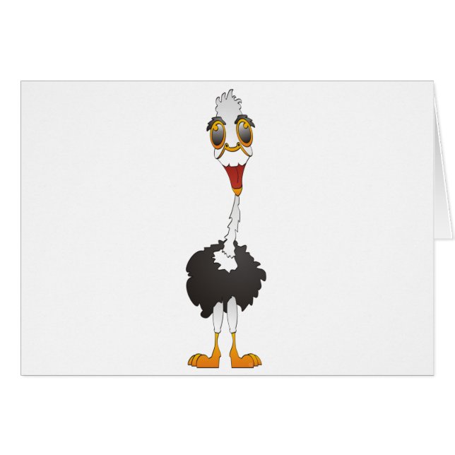 Ostrich (Voorkant Horizontaal)