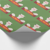 Ostrich Banner Cadeaupapier (Hoek)