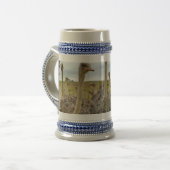 Ostrich Bird Bierpul (Voorkant links)