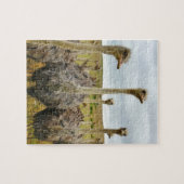 Ostrich Bird Legpuzzel (Horizontaal)