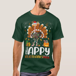 Ostrich Bird Lover Halloween KerstHappy Hallo T-shirt